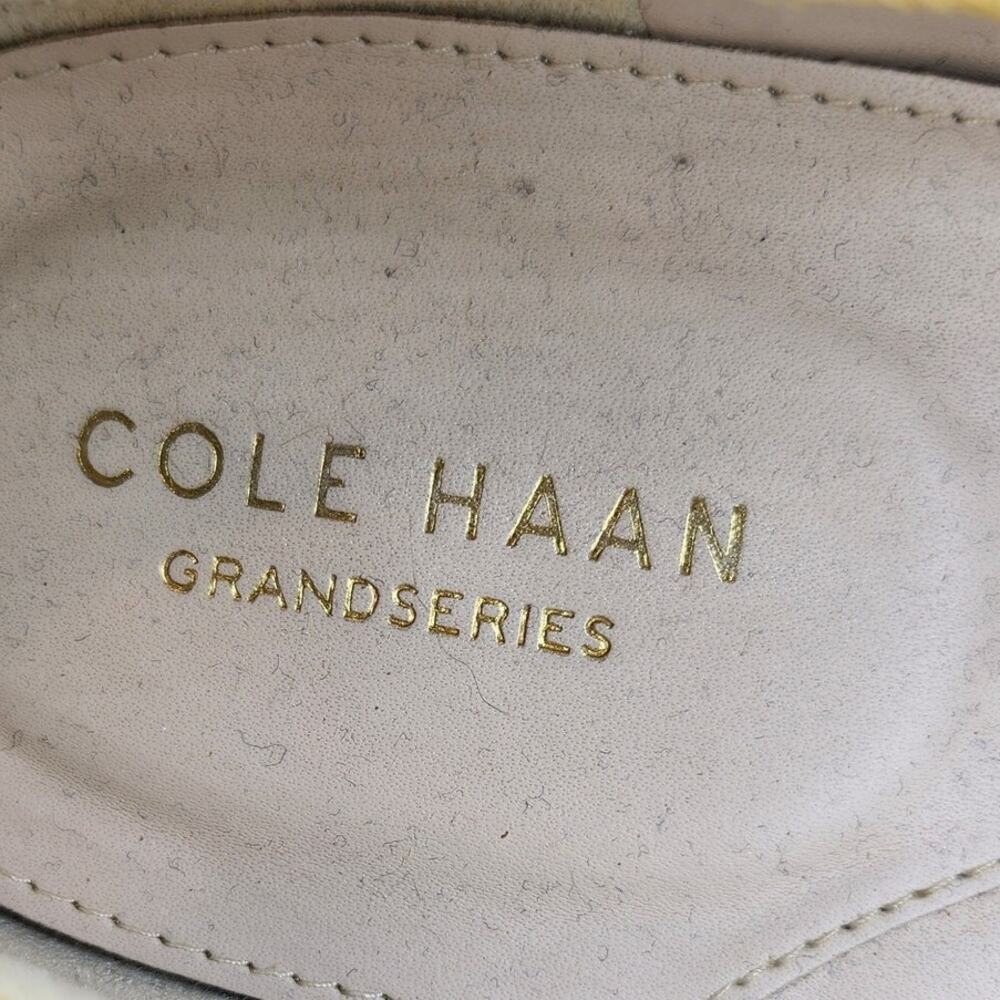 Cole Haan Grand Series Butter Yellow Suede Loafers Slip On Bit Detail - Picture 8 of 8